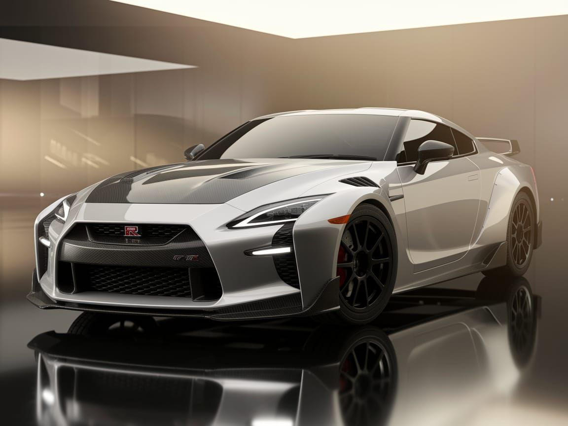 Sleek Japanese Sports Coupe Exudes Power and Elegance