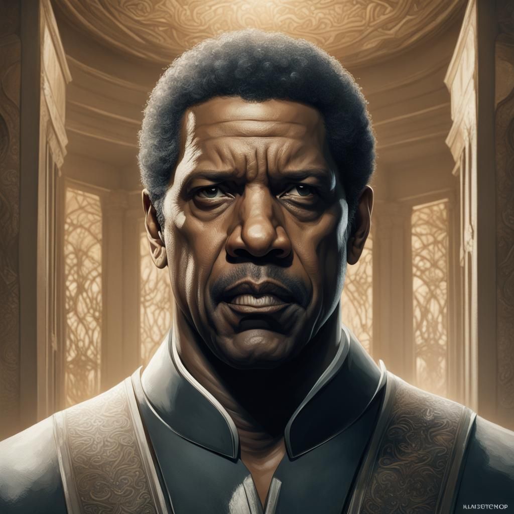 Denzel Washington as Hannibal, Cinematic Portrait