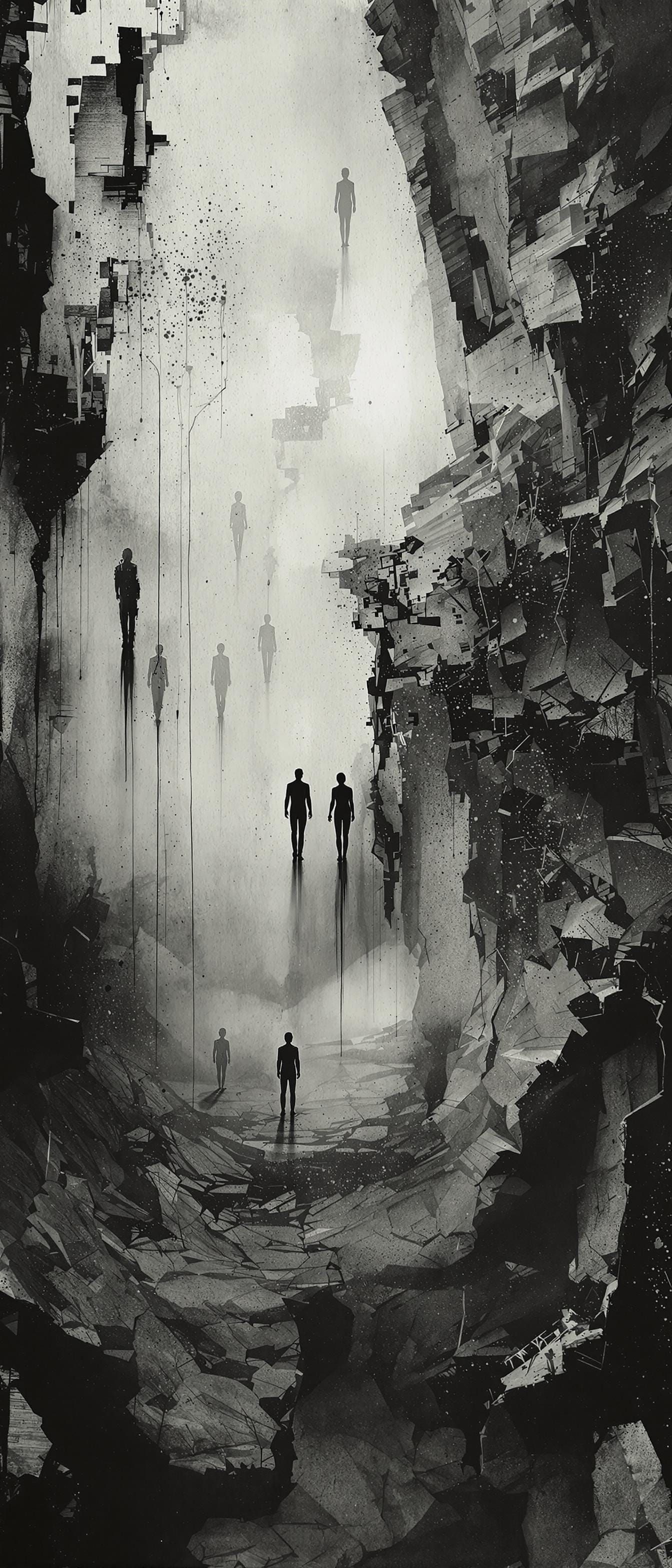 Haunting Surreal Landscape of Clarity and Discomfort