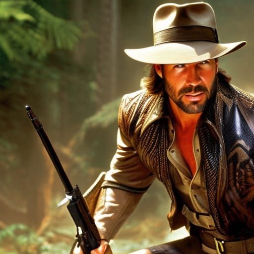 Indiana Jones and the Snakes: A Detailed Portrayal