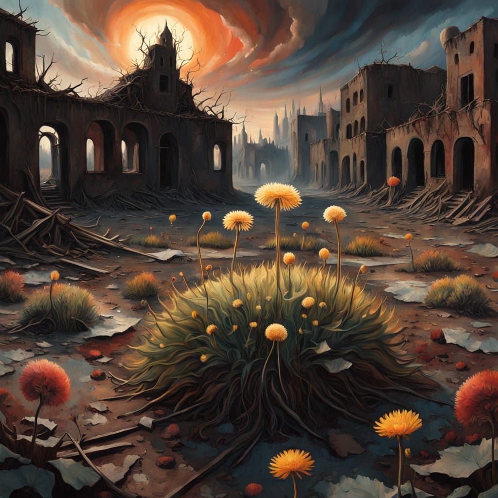 A mesmerizing dystopian surrealism masterpiece that captures...