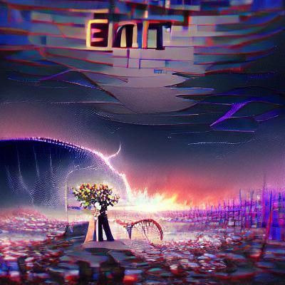 Conceptual End of Time Visualization