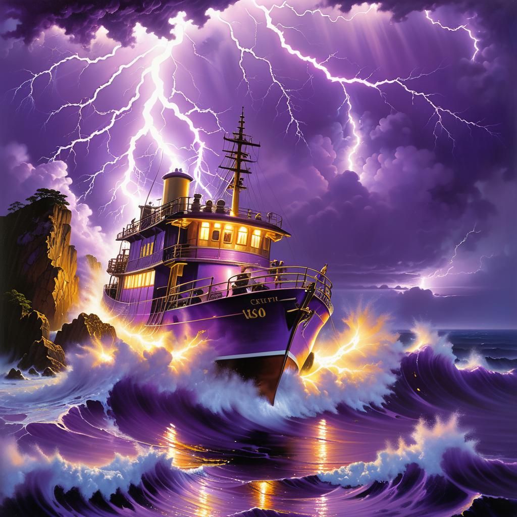 Lightning Charged Ship