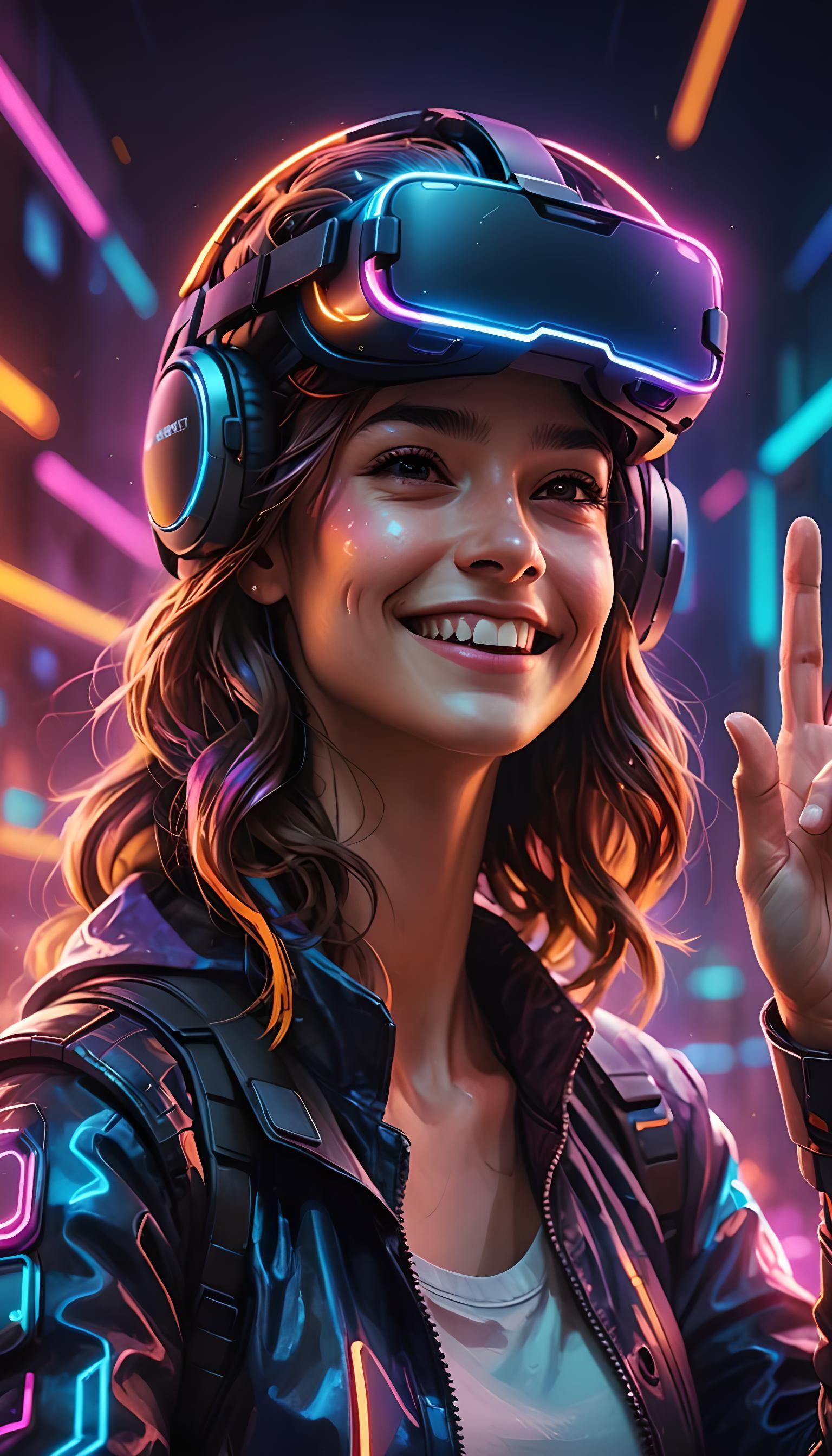 Human-Machine Interface in Virtual Reality: Hyperrealistic C...