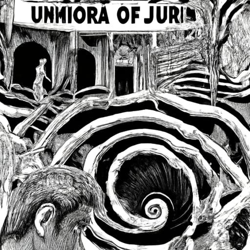 Junji Ito Inspired Horror Spiral
