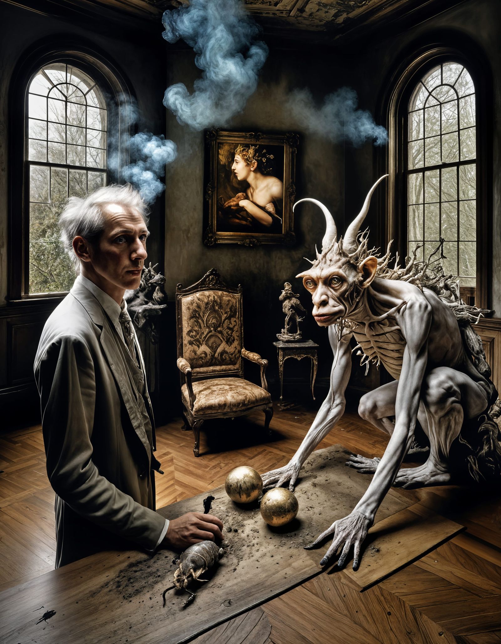 Exotic Portraits in a Surreal Galaxy, Hyperrealism