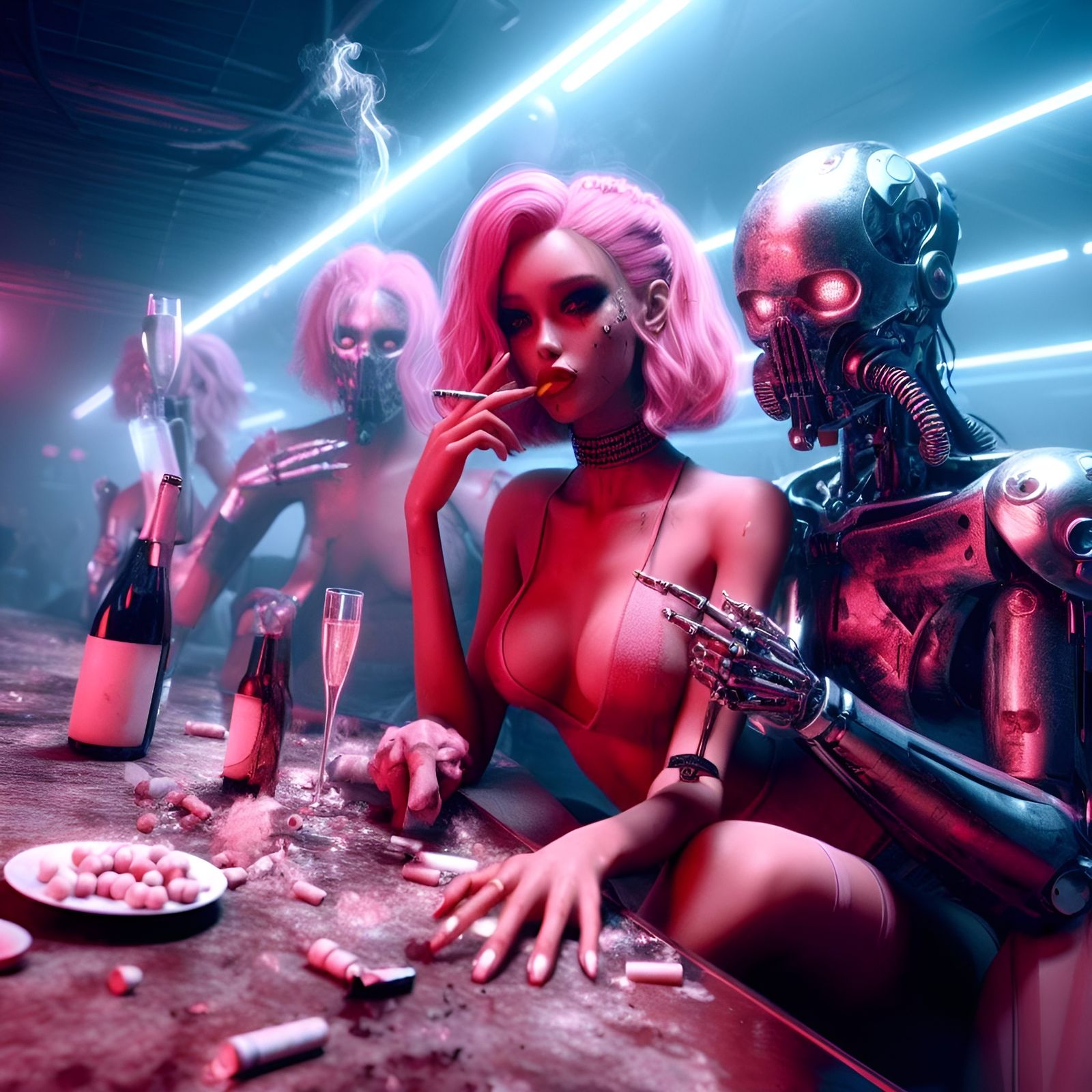 Minimalist Club Graphic Design