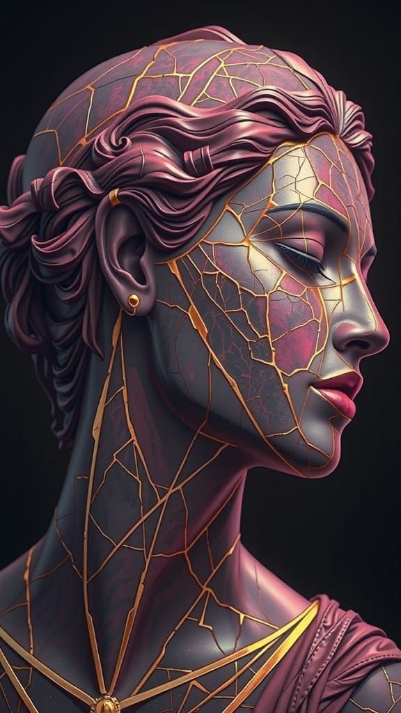 Radiance emerges from the depths of emotion