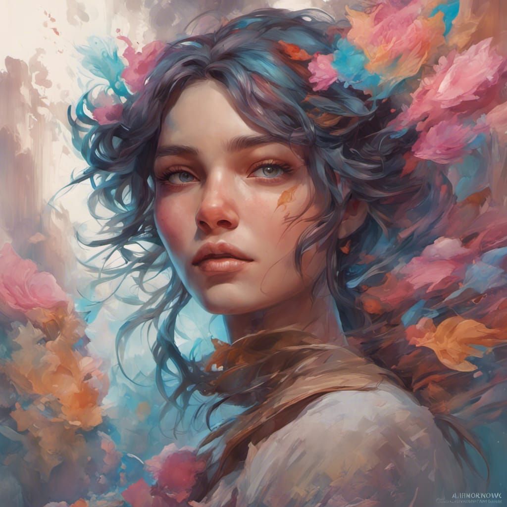 Detailed Portrait in Dynamic Lighting