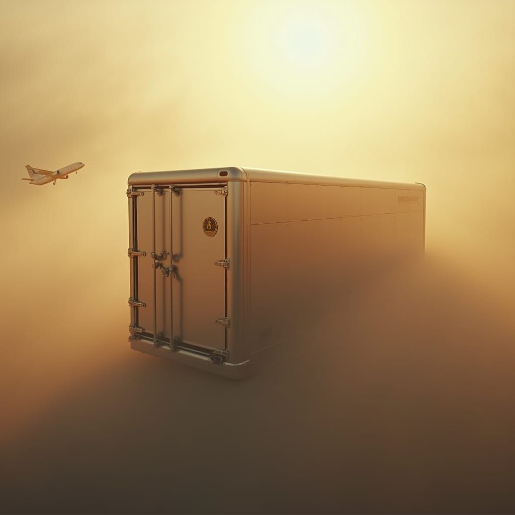 Flying Fridge Delivers Aid in Cinematic Style