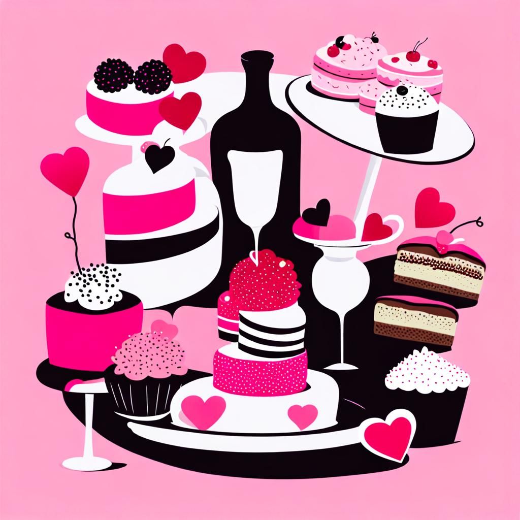 Sweets Still Life for Fun Nights Out