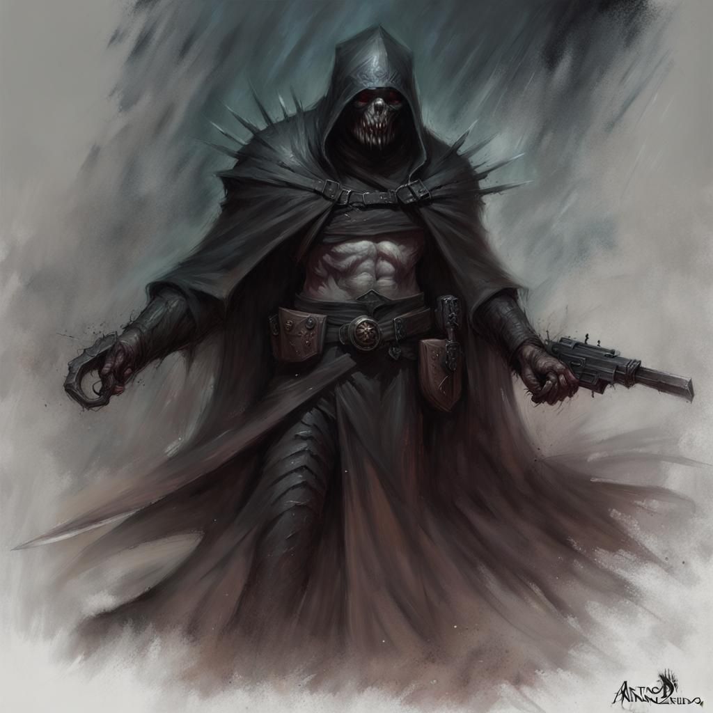 Grimdark Gothic Scene