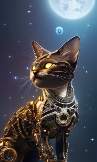 Cyborg Cat, cy720.v2, early model