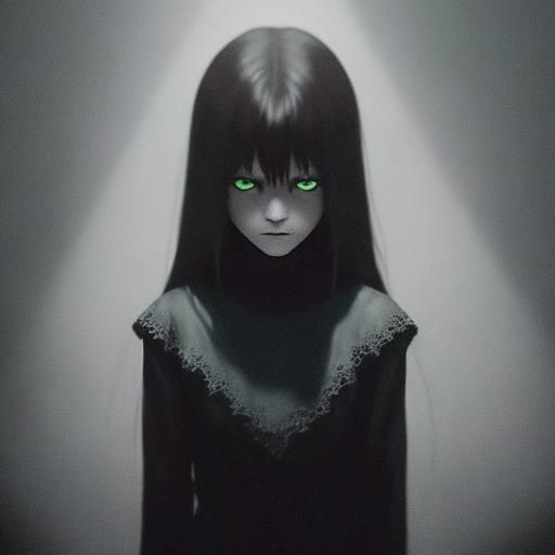 Cinematic Shadow Sorceress and Void Beast