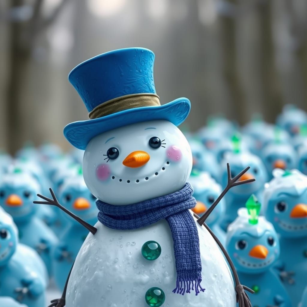 Whimsical Winter Leader in a Fantastical Style