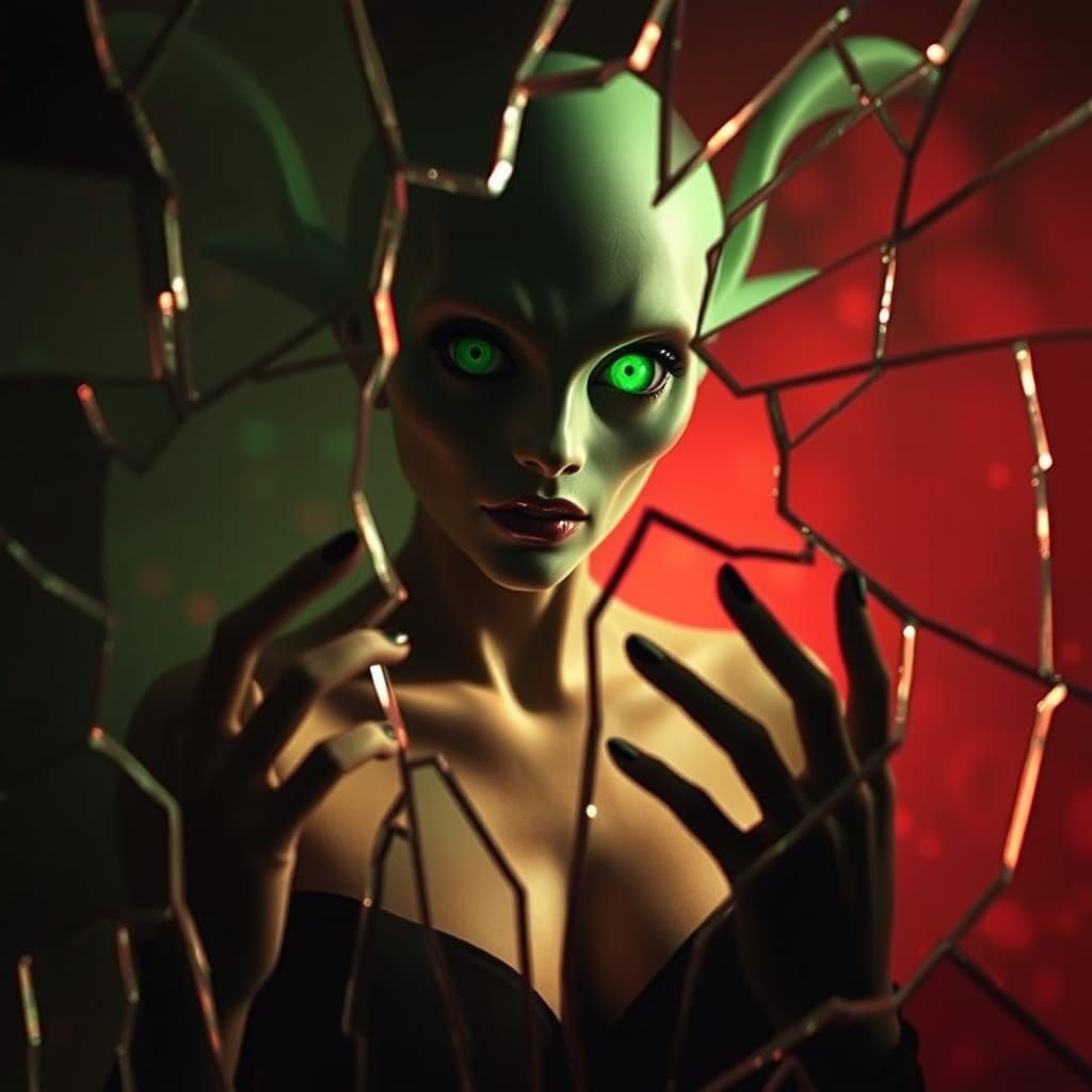 Surreal Phantom Watches Glamorous Lives Through Shattered Gl...