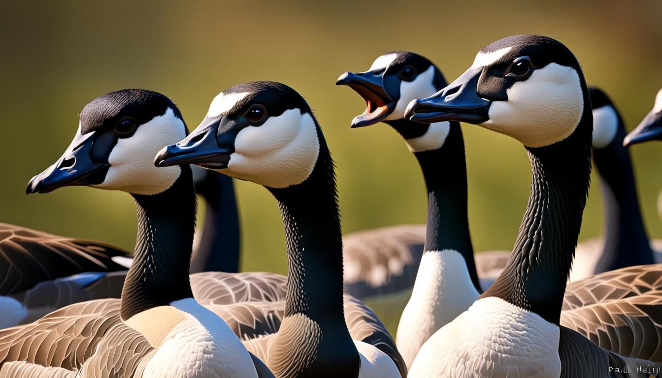 Gaggle of Geese