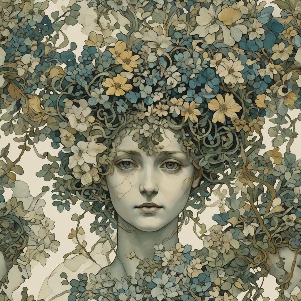 Ethereal Depiction of Psyche