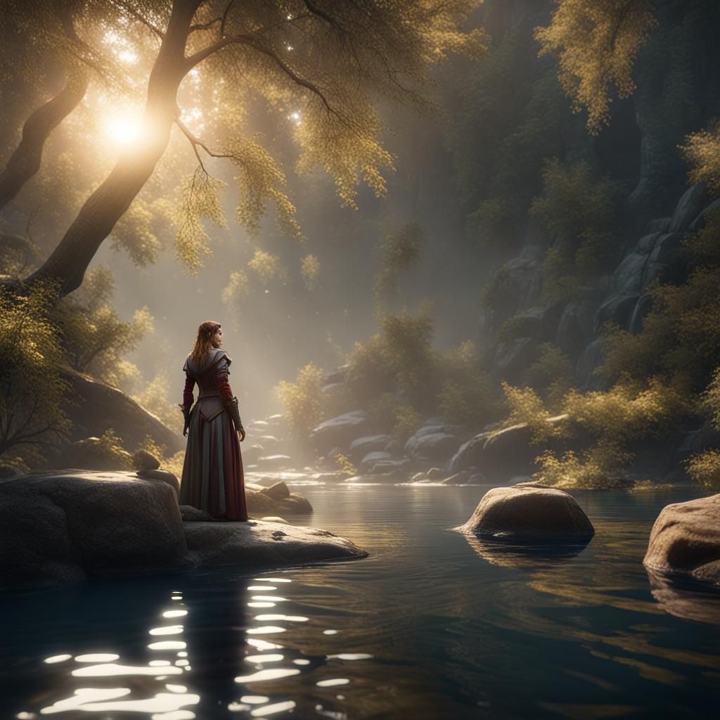 Wilderness River Queen: 3D Game Cinematic Art