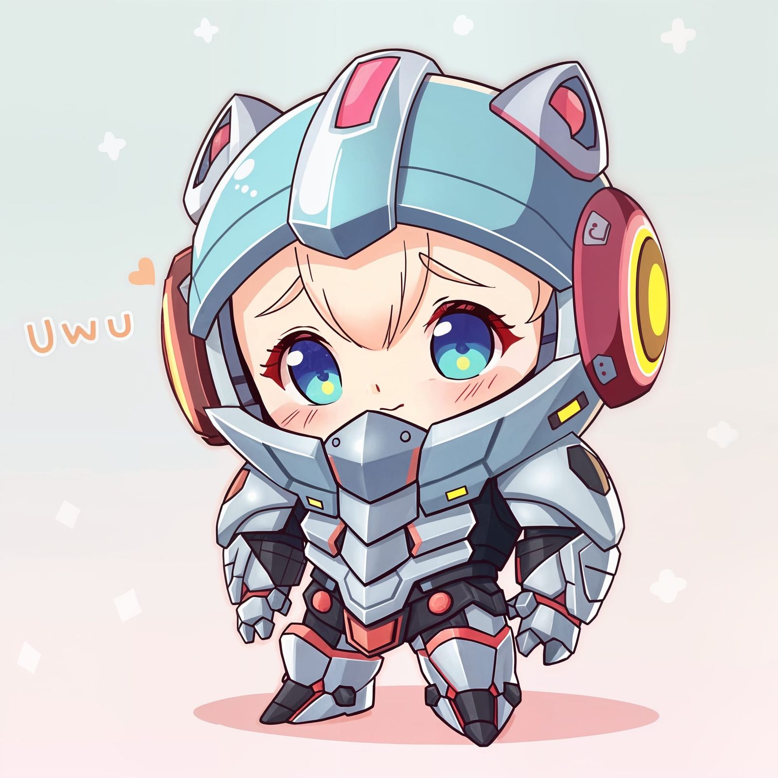 Armored UwU: An AI Generated Concept