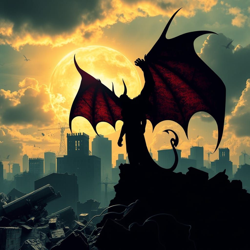 Doomsday Apocalypse in Dark Gothic Style