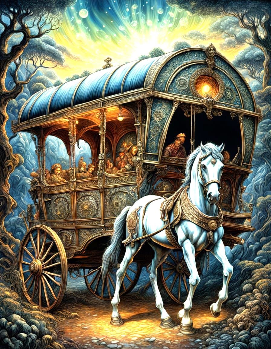 Caravan horse