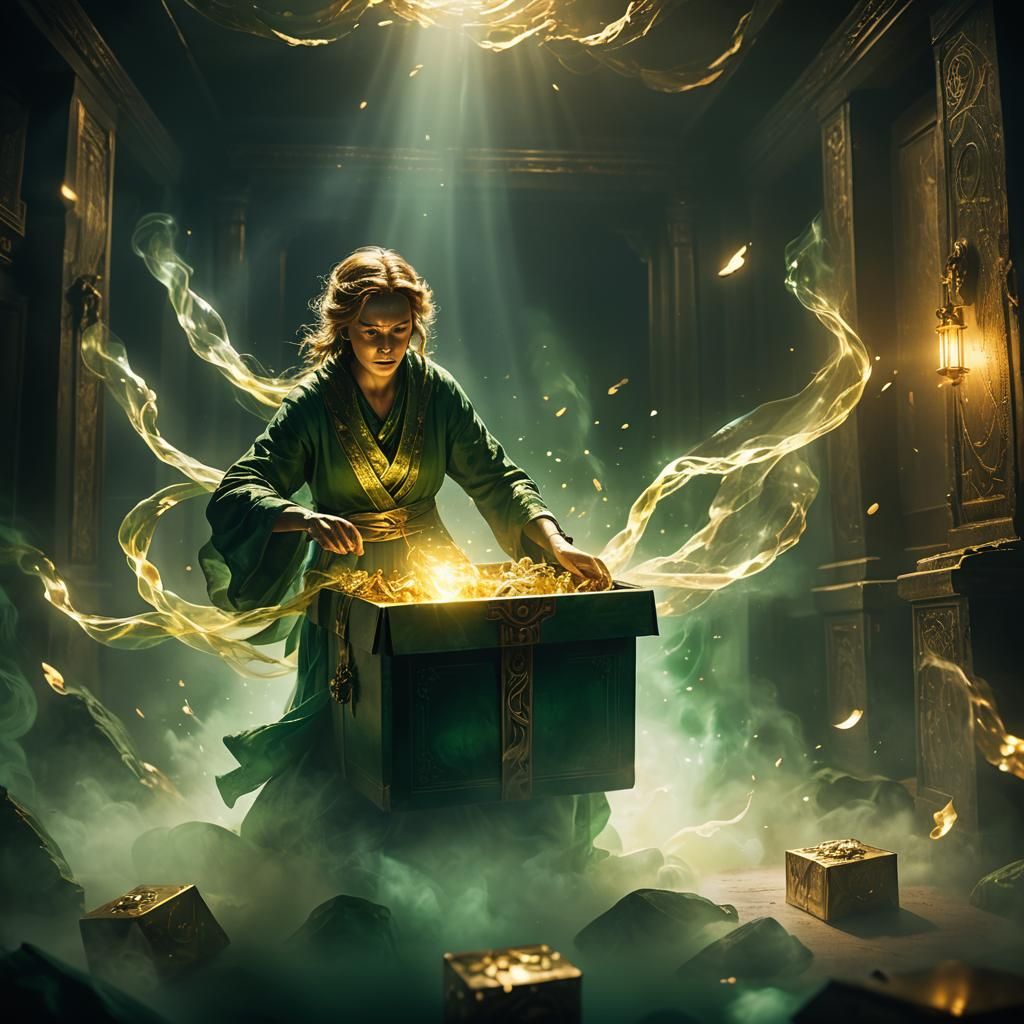 Pandora's Box Unleashes Spirits in Dark Fantasy