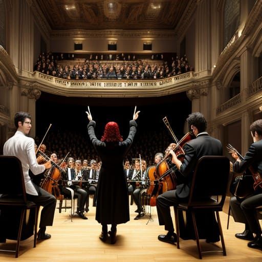Musical Masterpiece in Grand Concert Hall Style
