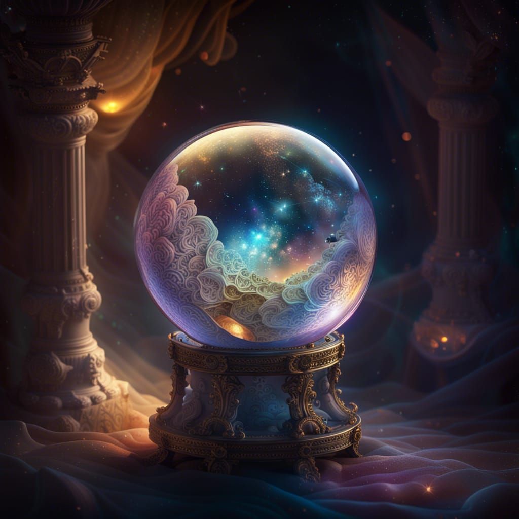 Look into my crystal ball, what do you see?