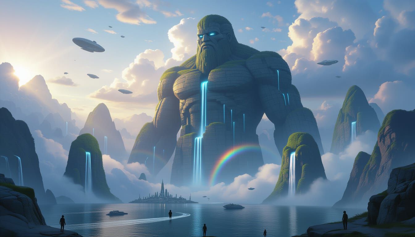 Colossal World: Titans, Nature, and Future City