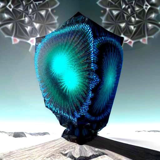 Fractal Kaleidoscope with Geometric Symmetry