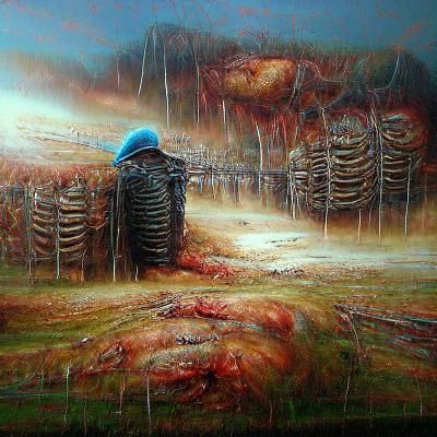 Apocalyptic Renaissance Landscape in 8K Resolution