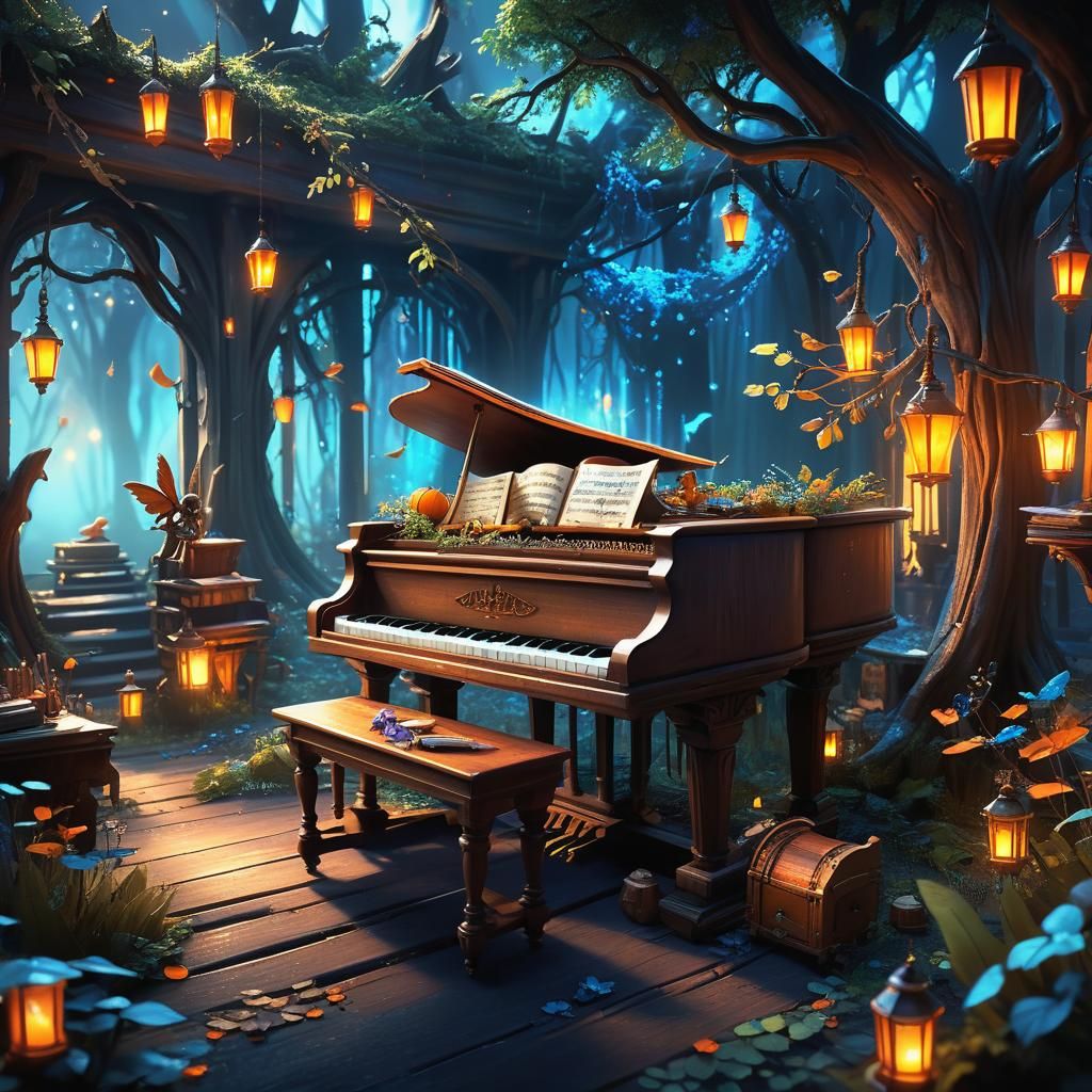 Fairy Academy Music Classroom in Unreal Engine 5