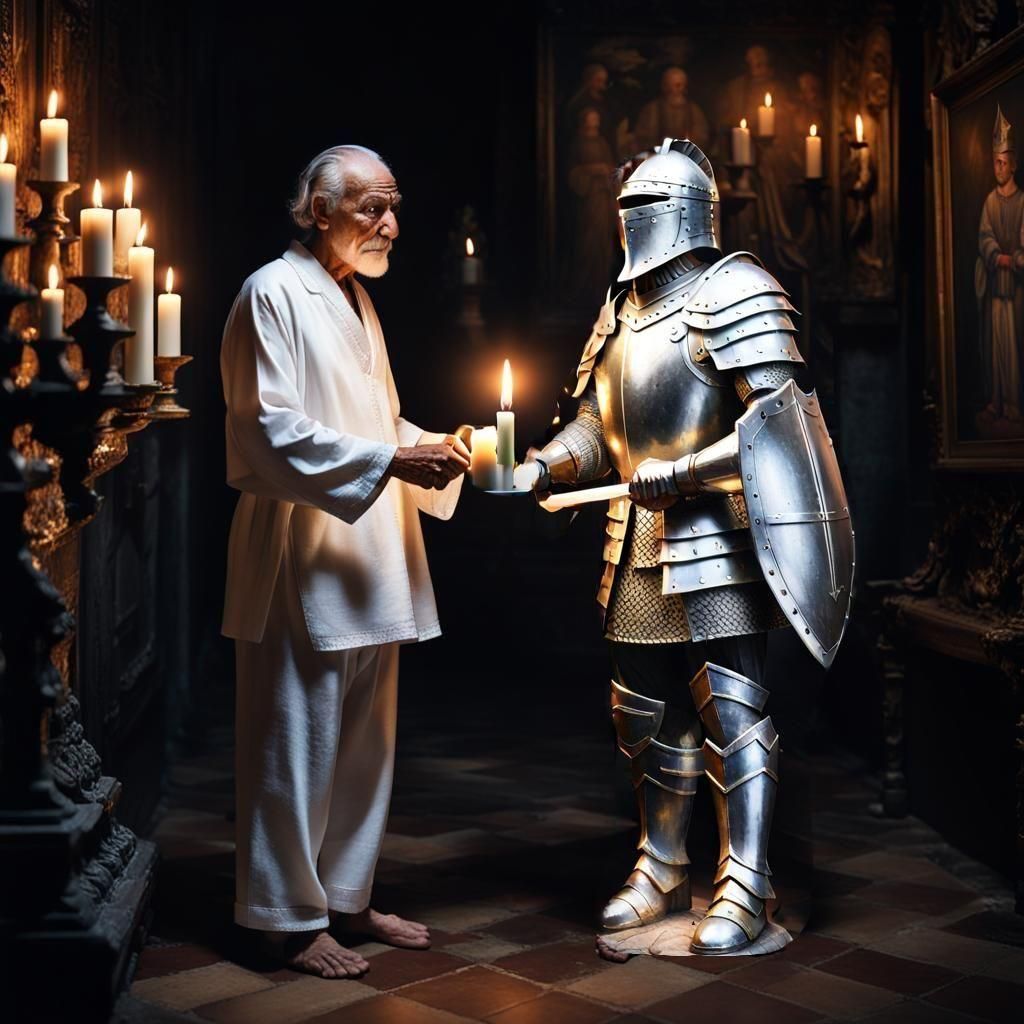 Candle Holder Generated by AI