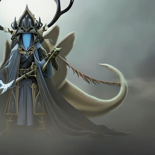 Eldritch Masquerade: Grim Reaper Squirrel Hybrid