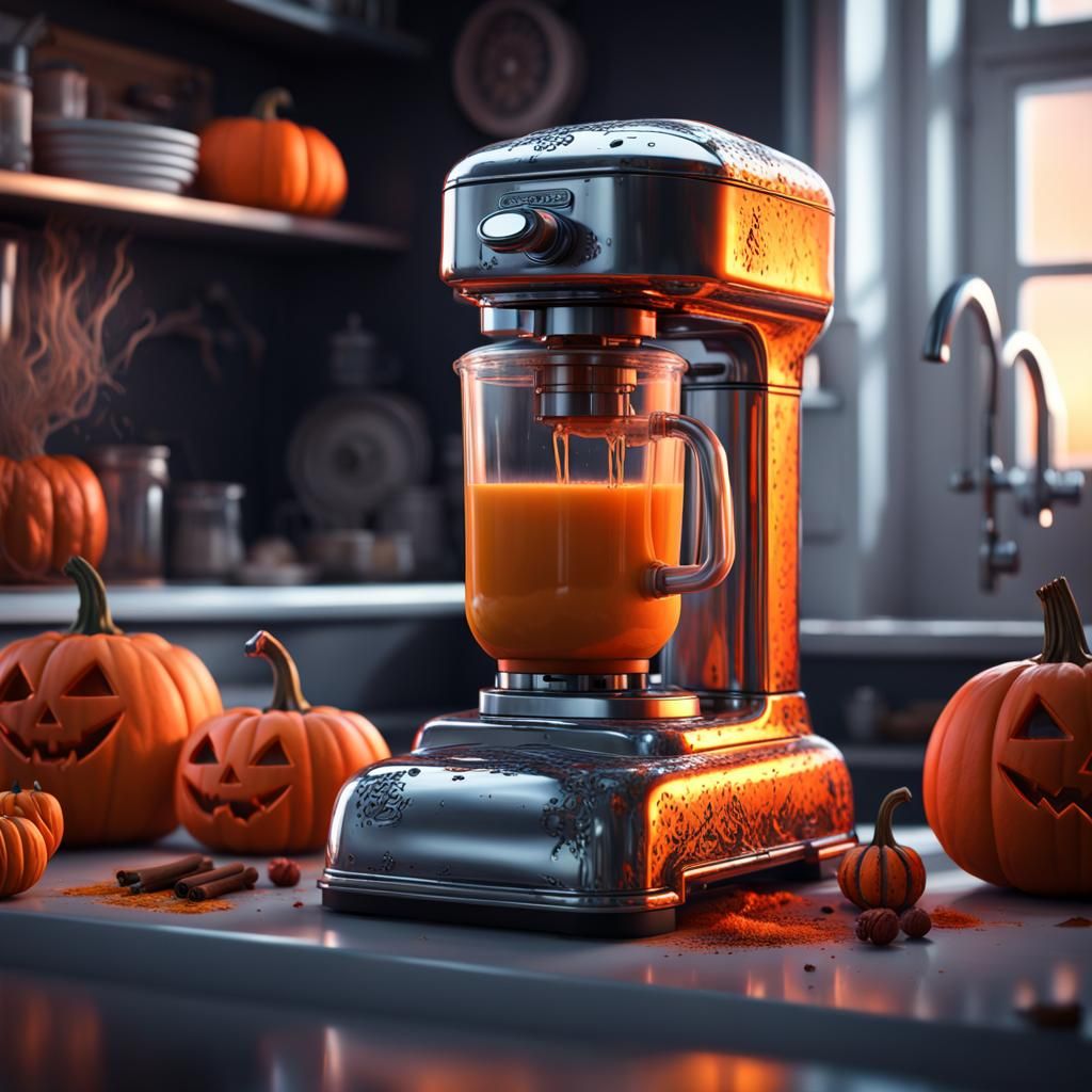 Spooky Sci-Fi Smoothie Maker for Halloween