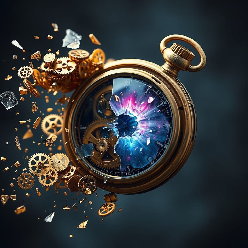 Exploding Pocket Watch Reveals Supernova Core