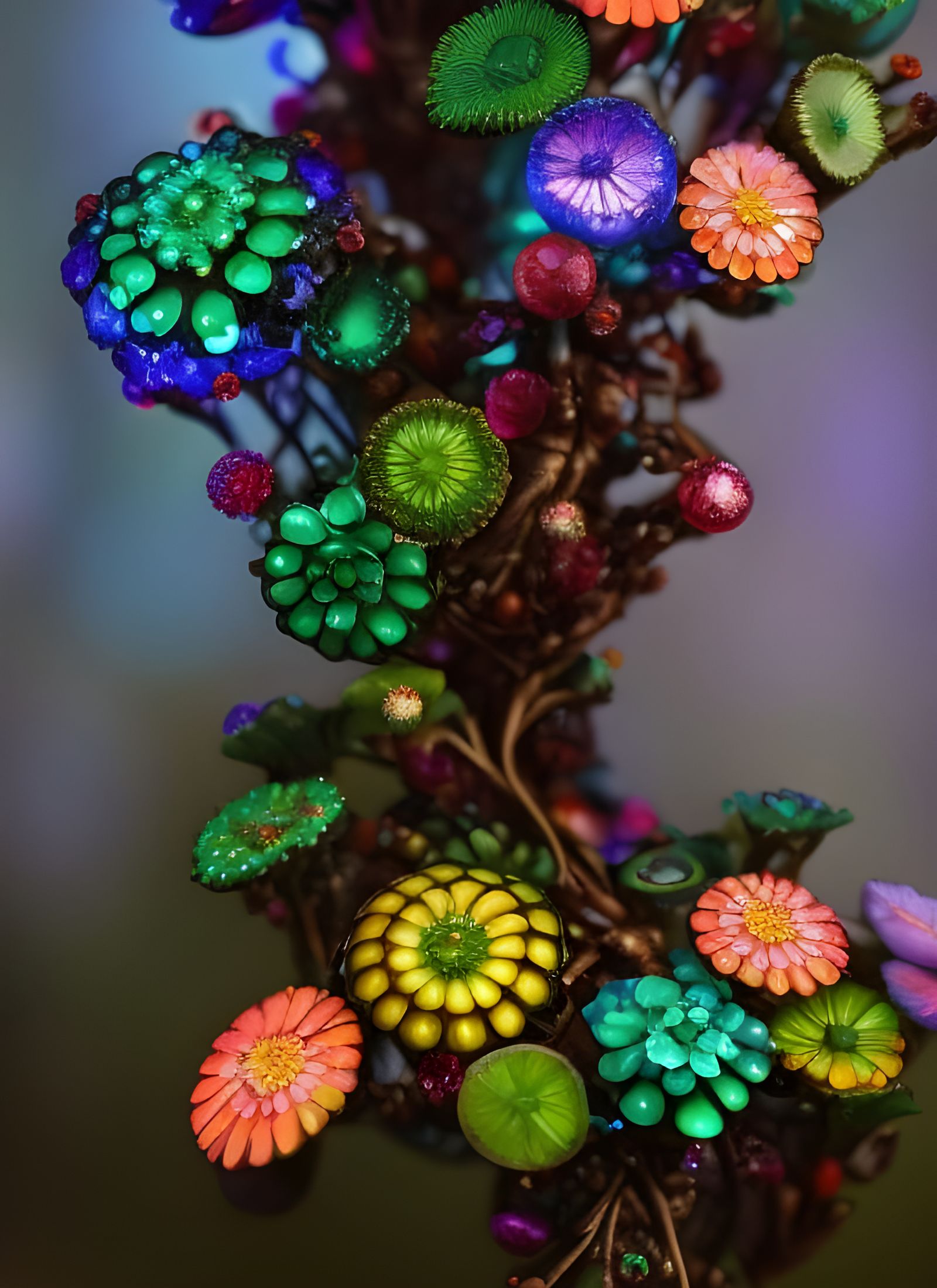"Flowery Tree Branch"