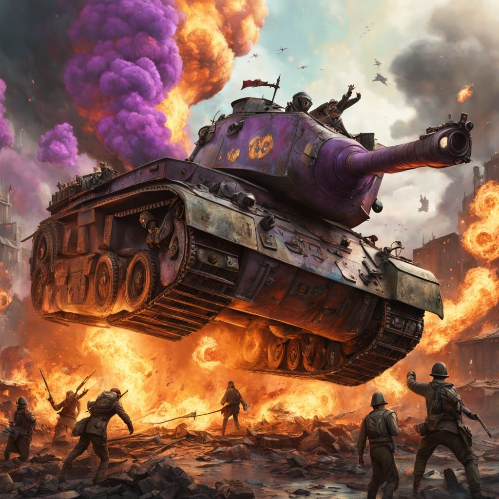 Warriors on Dragonback in Inferno