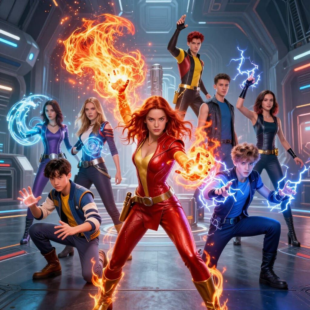 Mutants Training in High-Tech Facility