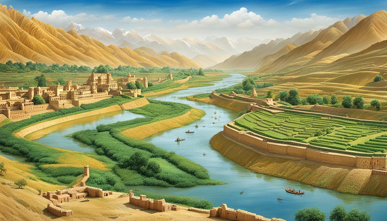 Indus River Valley Renaissance Scene