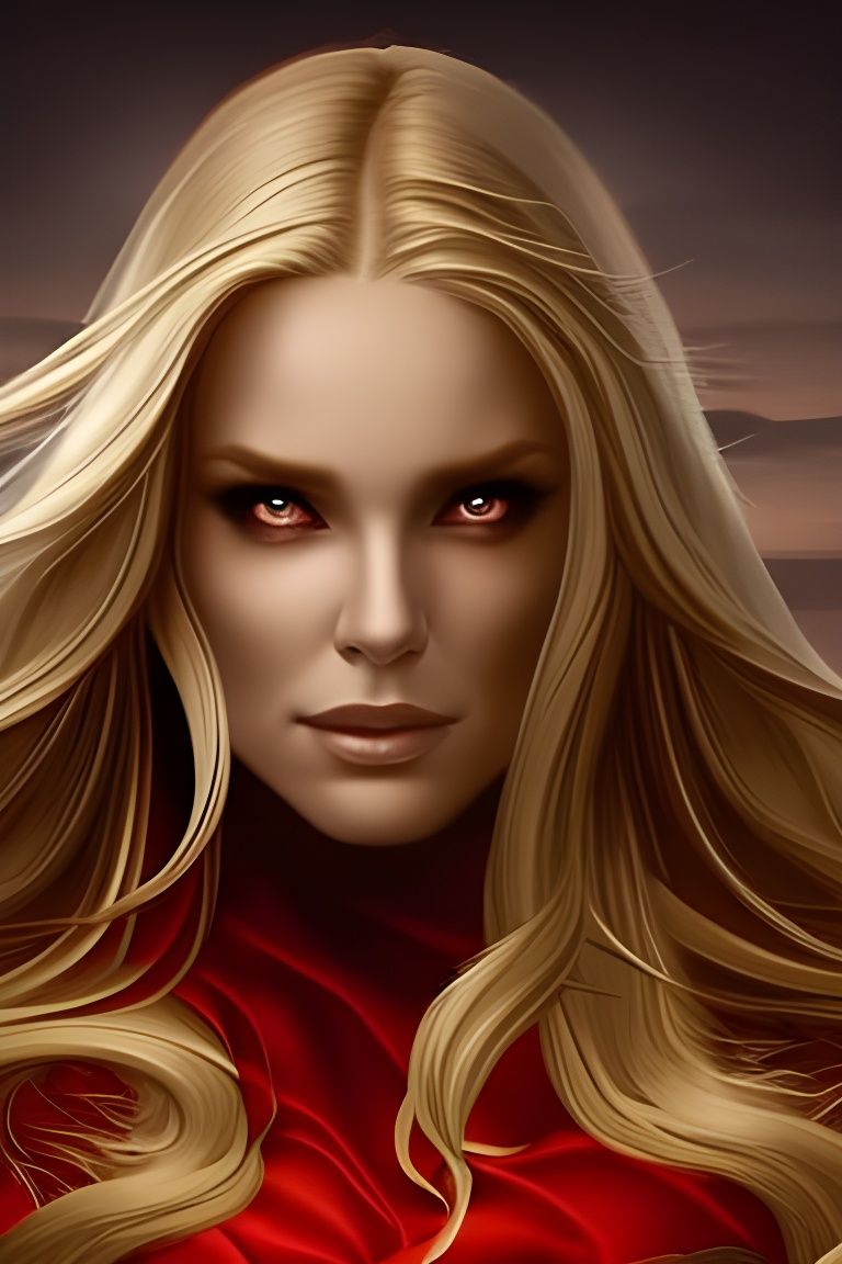 Mysterious Woman in Witch Robes: Dark Fantasy Art