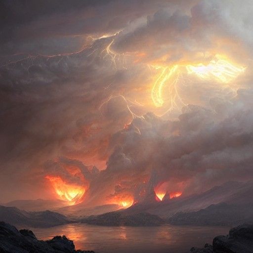 Majestic Final Mountain Concept Art in 8K