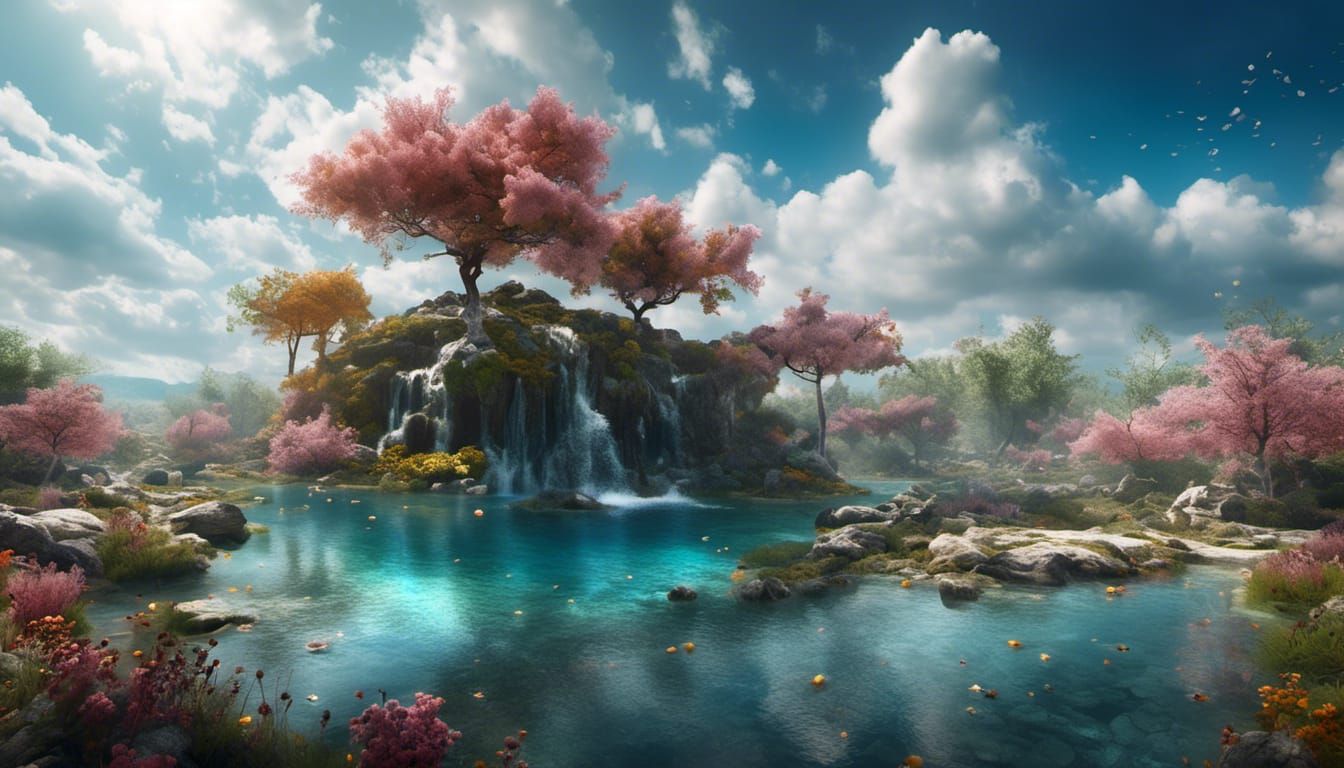 Hyperreal Spring Hot Spring: Nature and Relaxation