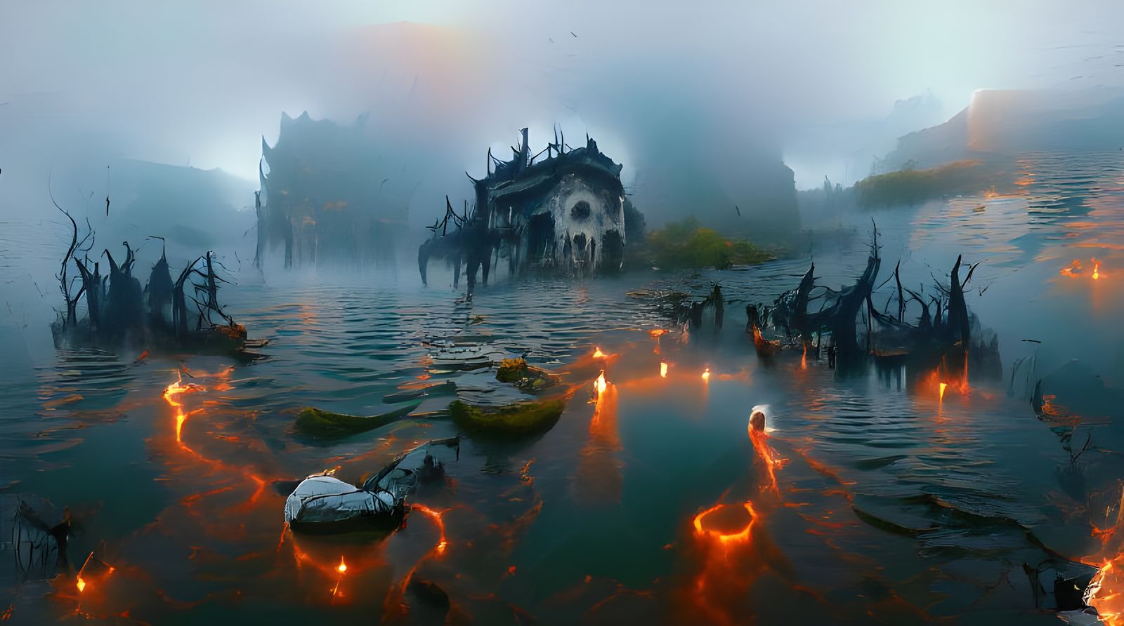 the lake of the hell