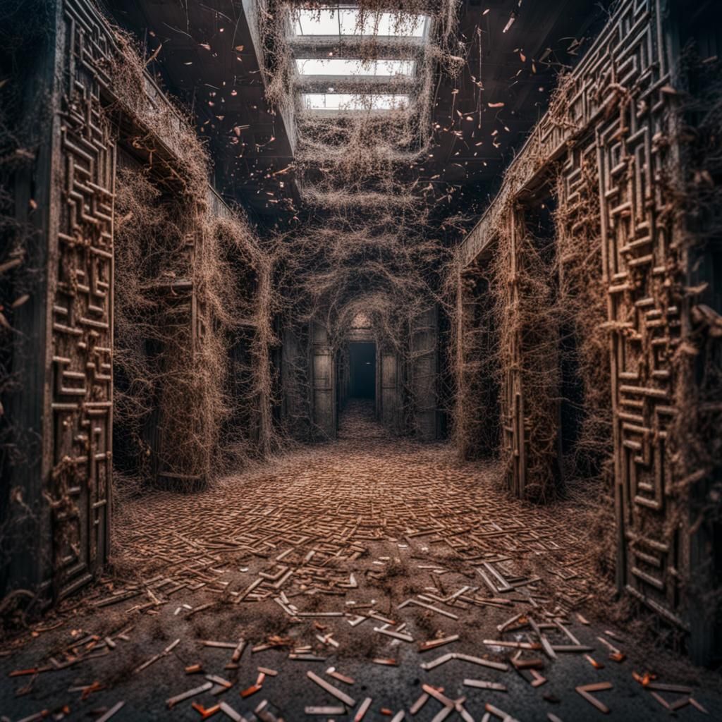 Post-Apocalyptic Maze Celebrates Death's Victory