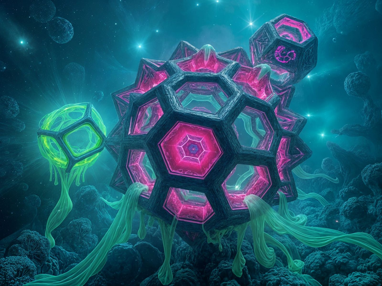 Fractal Harmony: Dreamtime Geometry