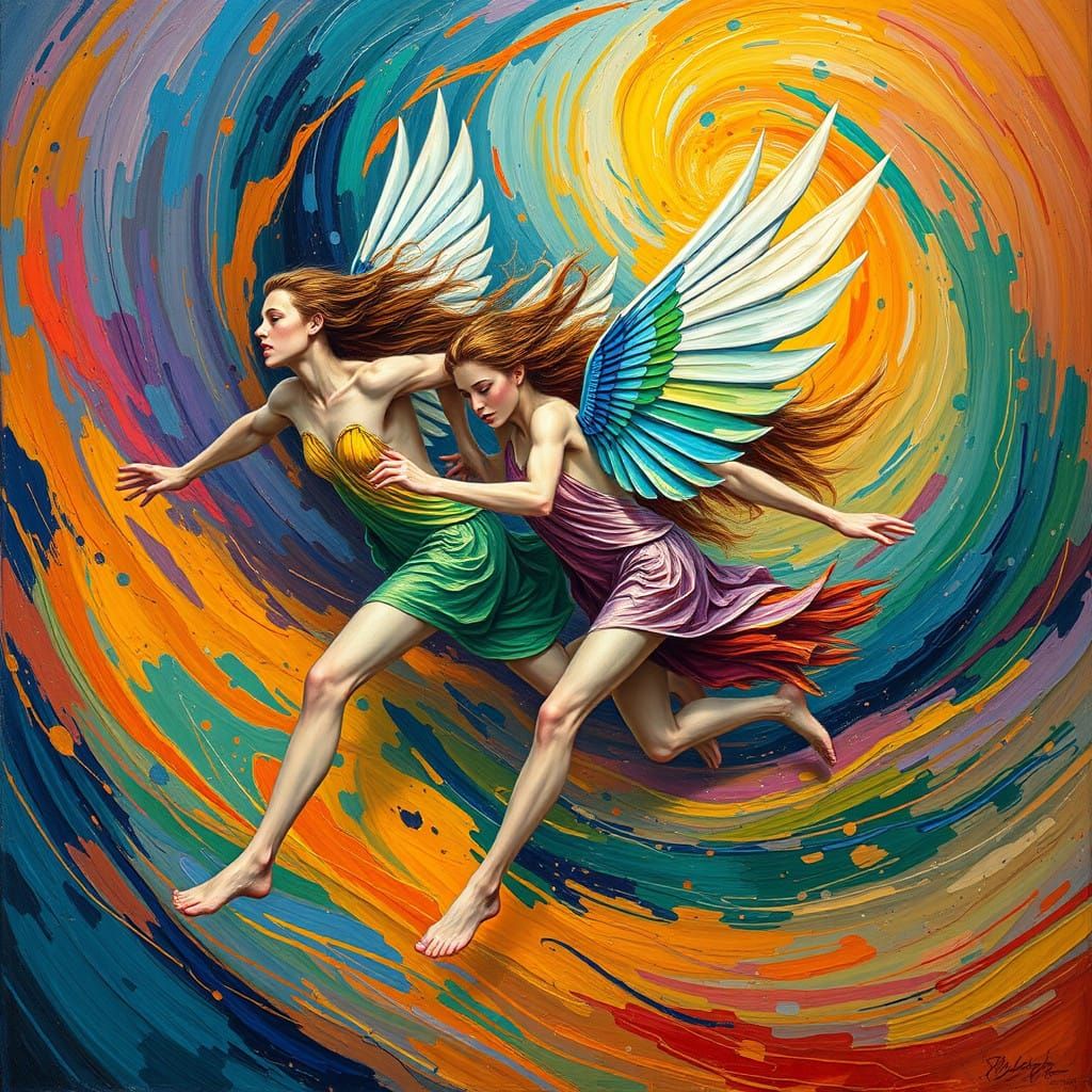 Ethereal Nightingale Heroes Engage Vortex in Dreamlike State