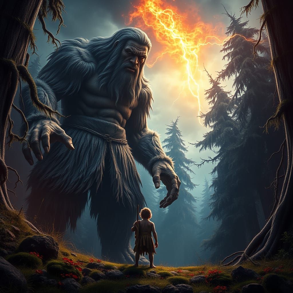 Epic Dark Fantasy Portrait in Hyper Realistic Style