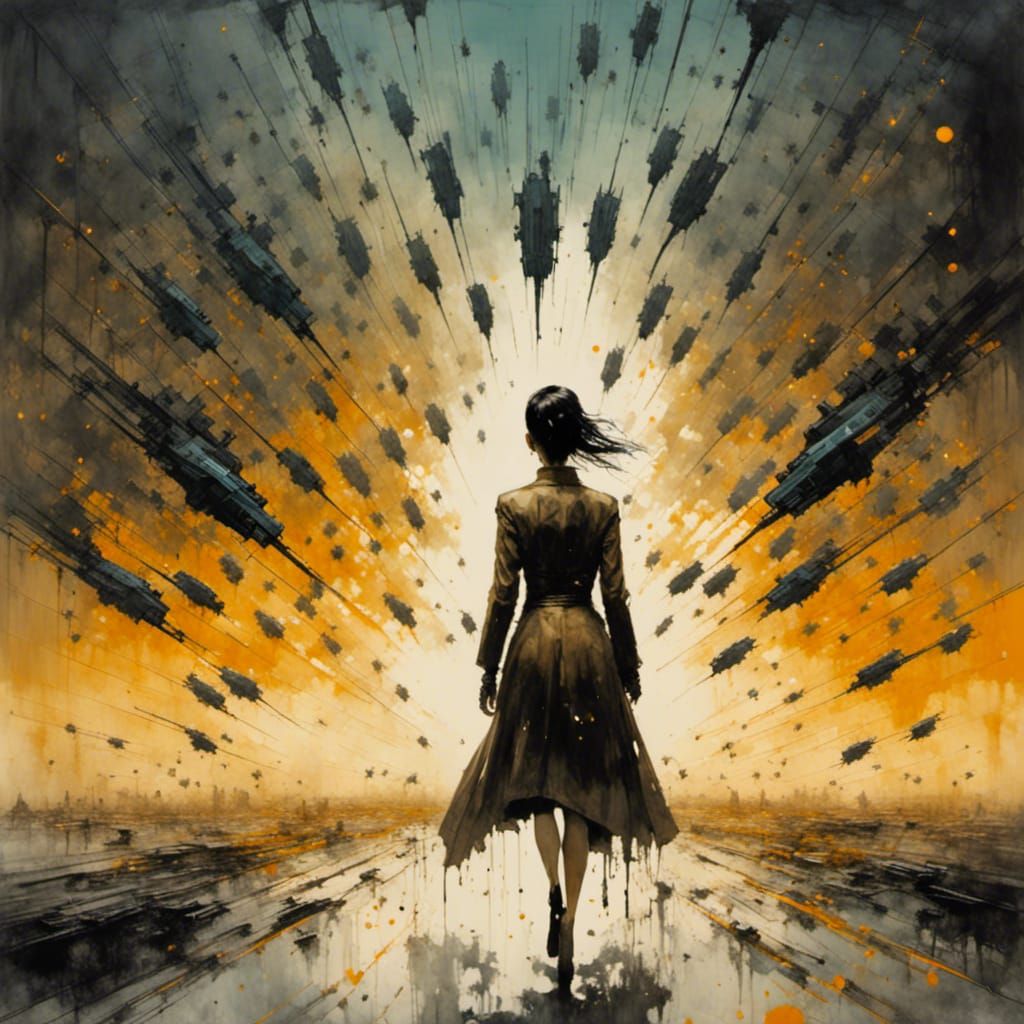 Android Runs Through Cyberpunk Bullet Hail